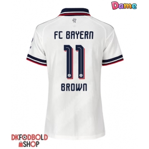 Bayern Munich Nathaniel Brown #11 Udebanetrøje Dame 2026-27 Kort ærmer